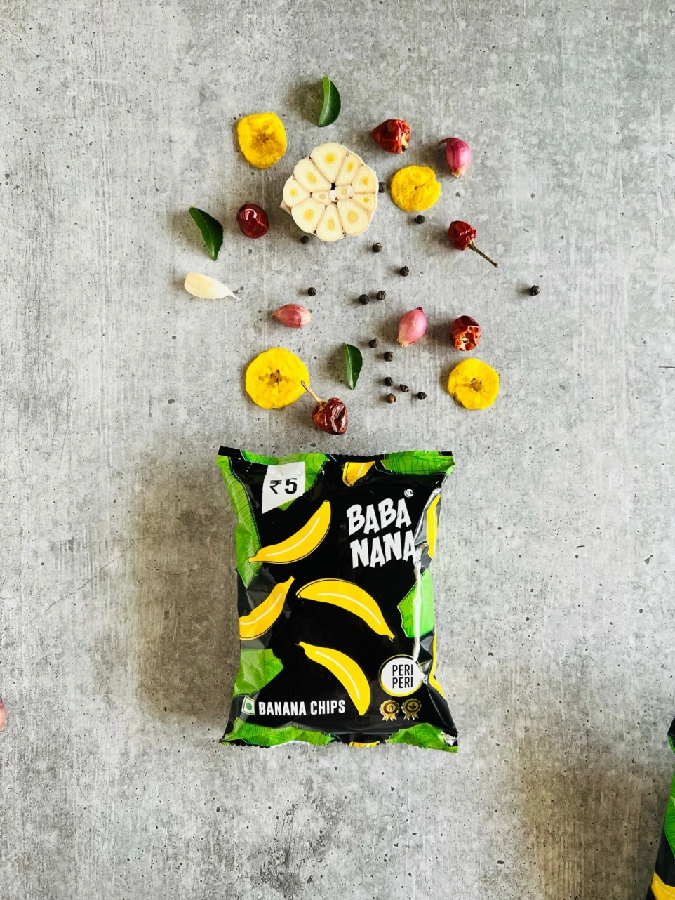 Spicy banana chips cover