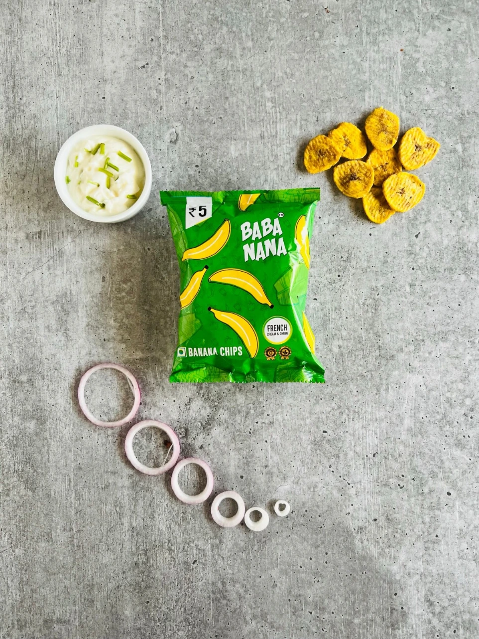 French cream onion chips cover