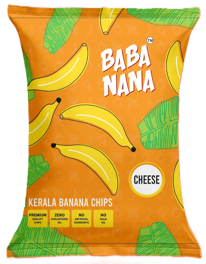 Babanana cheese flavour chips